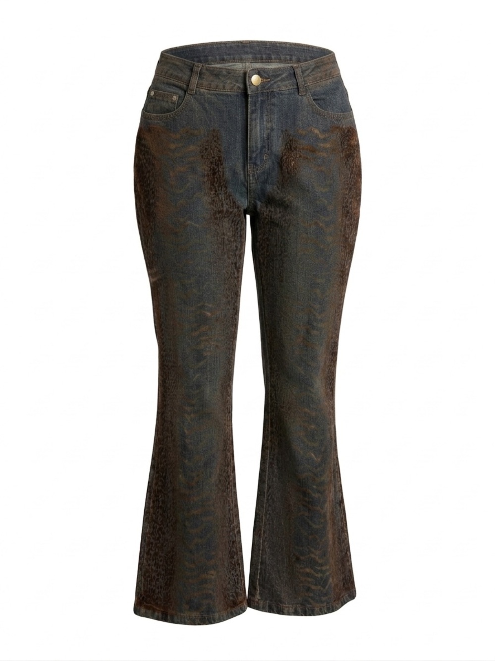 No Boundaries Juniors Animal Print Jeans